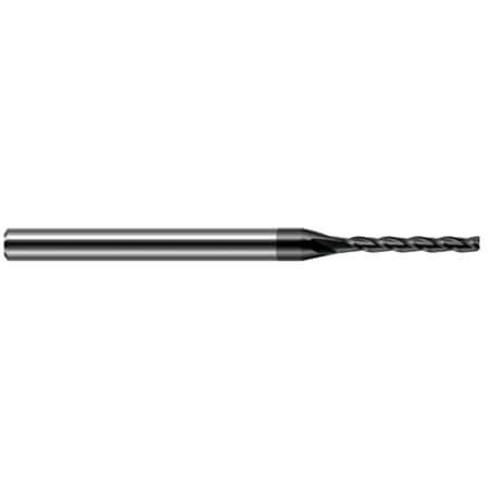 Harvey Tool Miniature End Mill - Square - Long Flute, 0.0950", Number of Flutes: 3 12795-C4